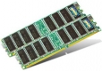 Transcend 2GB Kit (2x1GB) 400MHz DDR DIMM for Fujitsu-Siemens - TS2GSI2847