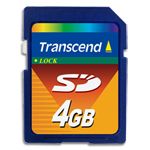 Transcend 4GB Secure Digital - TS4GSDC