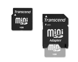 Transcend 1GB miniSD - TS1GSDM