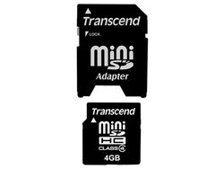 Transcend 4GB SDMHC (Class 4) mini - TS4GSDMHC4
