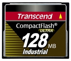 Transcend 128MB Industrial CF Card (100X)  - TS128MCF100I