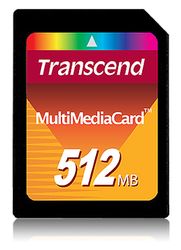 Transcend 512MB MMC - TS512MMC