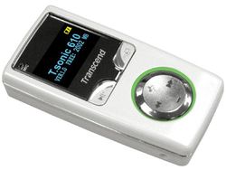 Transcend 2GB Flash MP3 Player T-Sonic 610  - TS2GMP610