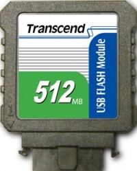 Transcend 512MB USB Flash Module (Vertical) - TS512MUFM-V