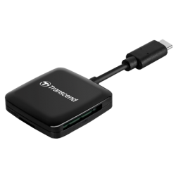 Transcend RDC3 SD/microSD Card Reader USB 3.2 Gen 1 Type C - TS-RDC3
