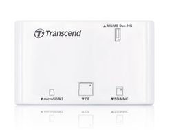 Transcend Multi Card Reader P8 USB2.0 (White) - TS-RDP8W