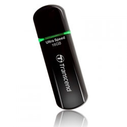 Transcend 16GB USB 2.0 JetFlash 600 (Green) - TS16GJF600
