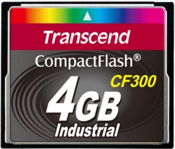 Transcend 4GB CF Card (300X) - TS4GCF300