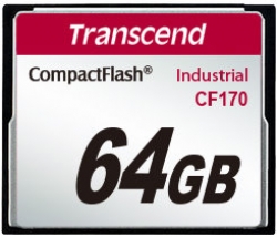 Transcend 64GB CF Card (170X) - TS64GCF170