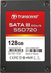 Transcend 128GB SSD720 SATA III 2.5" Ultimate (MLC) - TS128GSSD720