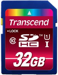 Transcend 32GB SDHC Ultimate (UHS-I) - TS32GSDHC10U1