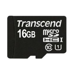 Transcend 16GB microSDHC UHS-I - TS16GUSDCU1