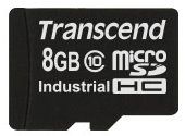 Transcend 8GB Industrial Wide-Temp microSDHC (Class 10) - TS8GUSDC10I