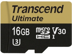 Transcend 16GB microSDHC UHS-I U3 - TS16GUSDU3M