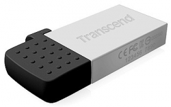 Transcend 16GB USB OTG JetFlash 380 Silver Plating - TS16GJF380S