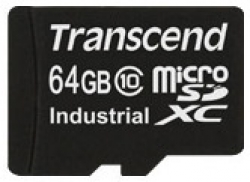 Transcend 64GB Industrial Wide-Temp microSDXC (Class 10) - TS64GUSDC10I