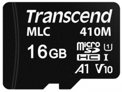 Transcend 16GB microSD UHS-I A1 U1, MLC - TS16GUSD410M