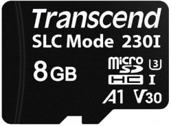 Transcend 8GB Industrial microSDHC 230I Class 10 SLC - TS8GUSD230I