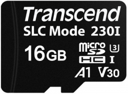 Transcend 16GB Industrial microSDHC 230I Class 10 SLC - TS16GUSD230I