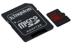 Kingston 32GB microSDHC UHS-I speed class 3 (U3) 90R/80W - SDCA3/32GB