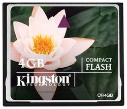Kingston 4GB CompactFlash - CF/4GB