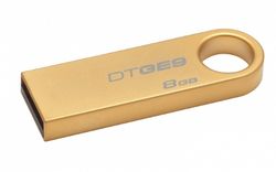 Kingston 8GB USB 2.0 DataTraveler GE9 (Gold)- DTGE9/8GBZ