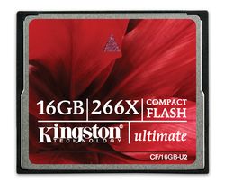 Kingston 16GB CompactFlash Ultimate (266x) - CF/16GB-U2