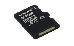 Kingston 64GB microSDXC (Class 10) SD adapter not included - SDCX10/64GBSP