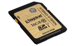 Kingston 16GB SDHC Class 10 UHS-I Ultimate (R/W 90/45 MB/s) - SDA10/16GB