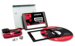 Kingston 480GB SSDNow V300 (7mm) SATA3 2.5" Desktop Bundle - SV300S3D7/480G
