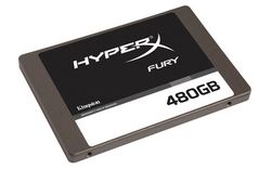 Kingston 480GB HyperX FURY SSD SATA 3 2.5 (7mm) w/Adapter - SHFS37A/480G