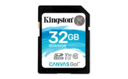 Kingston 32GB SDHC UHS-I Class U3 Canvas Go! - SDG/32GB