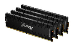 Kingston 64GB 3200MT/s DDR4 CL16 DIMM (Kit of 4) 1Gx8 FURY Renegade Black - KF432C16RB12K4/64