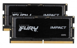 Kingston 32GB 6000MT/s DDR5 CL38 SODIMM (Kit of 2) FURY Impact XMP - KF560S38IBK2-32