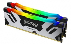 Kingston 48GB 6400MT/s DDR5 CL32 DIMM (Kit of 2) FURY Renegade RGB XMP - KF564C32RSAK2-48