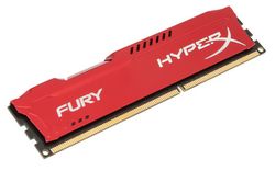 Kingston HyperX 4GB 1600MHz DDR3 CL10 DIMM FURY Red Series - HX316C10FR/4