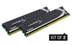 Kingston HyperX 16GB 1600MHz DDR3 Non-ECC CL9 DIMM (Kit of 2) HyperX Plug n Play - KHX16C9P1K2/16