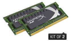 Kingston HyperX 16GB 1866MHz DDR3 Non-ECC CL11 SODIMM (Kit of 2) Plug n Play - KHX18S11P1K2/16