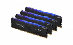 Kingston HyperX 128GB 3000MHz DDR4 CL16 DIMM (Kit of 4) HyperX FURY RGB - HX430C16FB3AK4/128