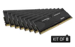 Kingston HyperX 128GB 3000MHz DDR4 CL15 DIMM (Kit of 8) XMP Predator - HX430C15PB3K8/128