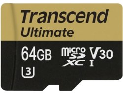 Transcend 64GB microSDXC UHS-I U3 - TS64GUSDU3M