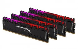 Kingston HyperX 128GB 3600MHz DDR4 CL18 DIMM (Kit of 4) XMP HyperX Predator RGB - HX436C18PB3AK4/128