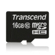 Transcend 16GB microSDHC Class 10 (no box & adapter) - TS16GUSDC10