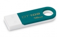 Kingston 16GB USB 2.0 DataTraveler 109 White & Teal - DT109T/16GB