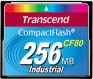 Transcend 256MB Industrial CF Card (80X) - TS256MCF80