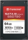 Transcend 64GB SSD720 SATA III 2.5" Ultimate (MLC) - TS64GSSD720