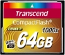 Transcend 64GB CF Card (1000X) - TS64GCF1000