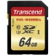 Transcend 64GB SDXC C10 UHS-I U3 - TS64GSDU3