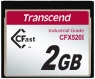 Transcend 2GB Industrial CFast Card (520X), SLC - TS2GCFX520I