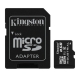 Kingston 8GB microSDHC Class 10 UHS-I Industrial with SD Adapter  - SDCIT/8GB